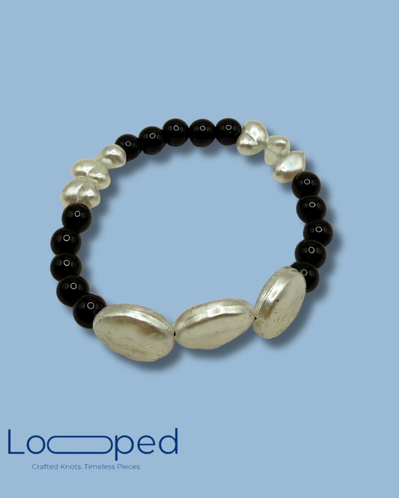 Silver Eclipse Bracelet