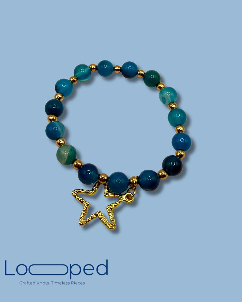 Azure Star Bracelet