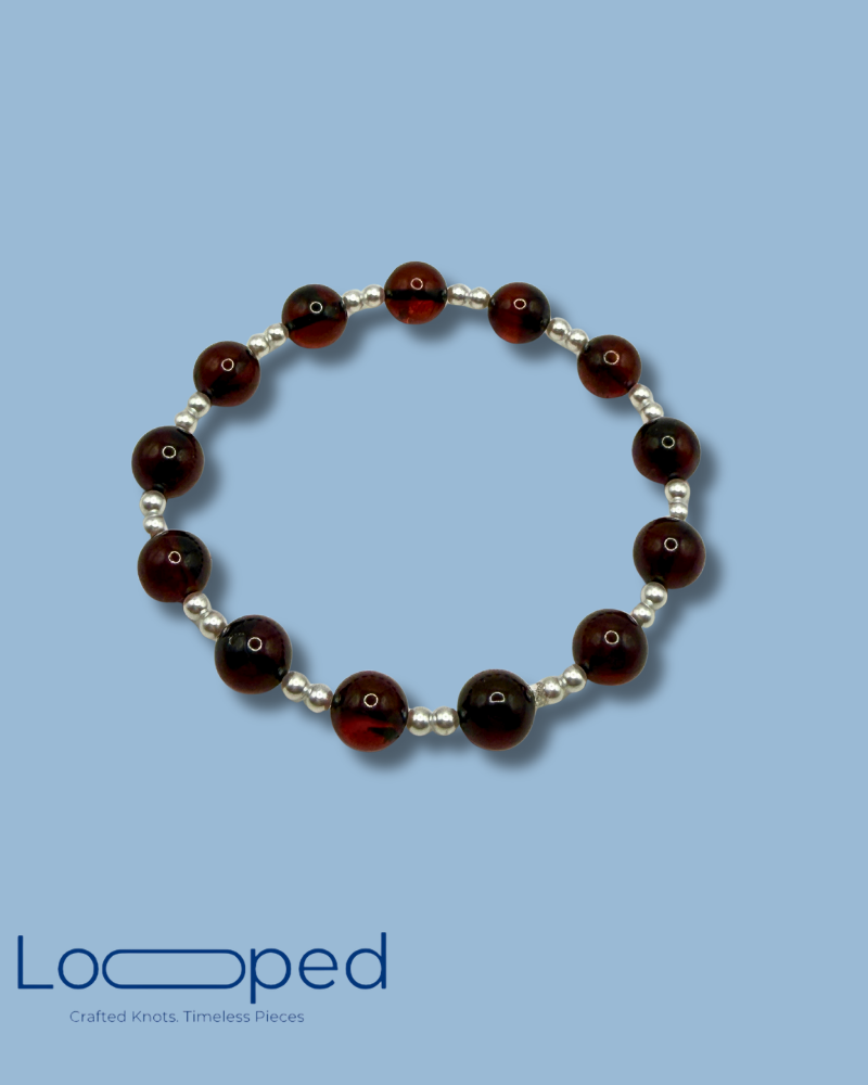 Amber & Ocean Bracelet