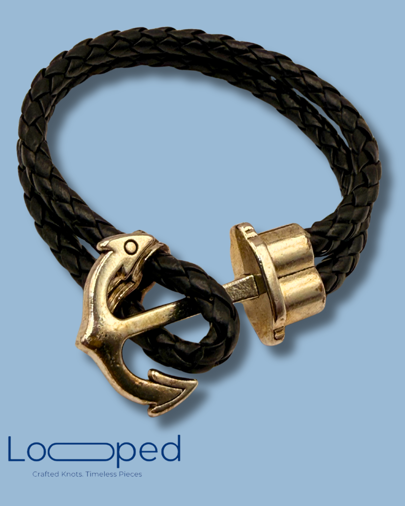 Anchor Bracelet 01 – Midnight Anchor