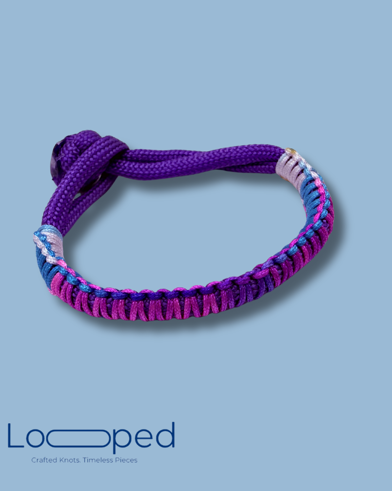 Braided Bracelet 2 – Berry Pop