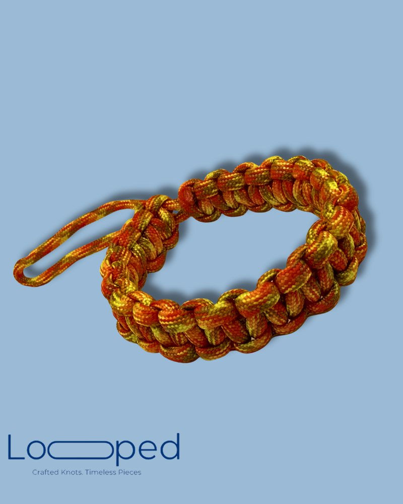 Braided Bracelet 13 – Firestorm