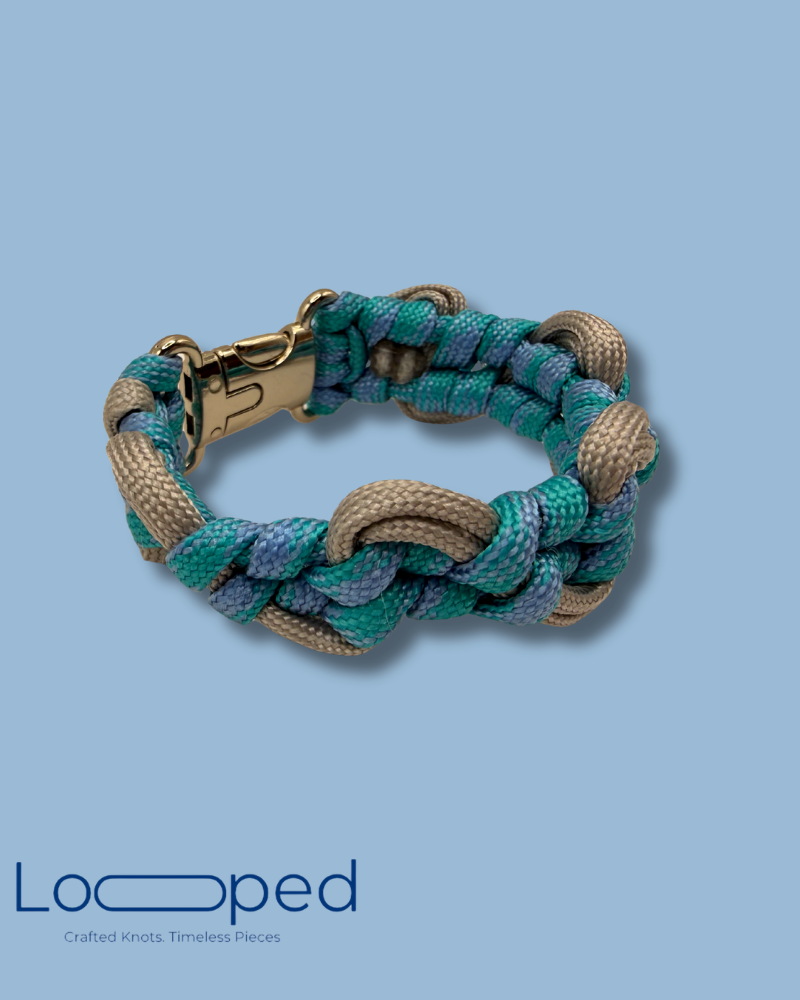 Braided Bracelet 11 – Coastal Breeze