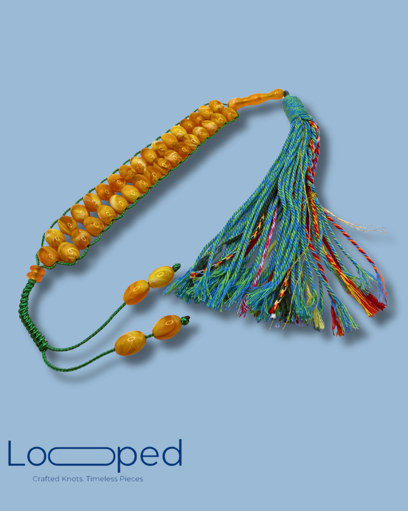 Golden Reef Collection – 33 Bead Misbah