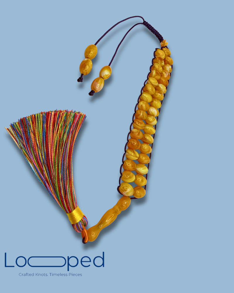 Amber Horizon Collection – 33 Bead Misbah