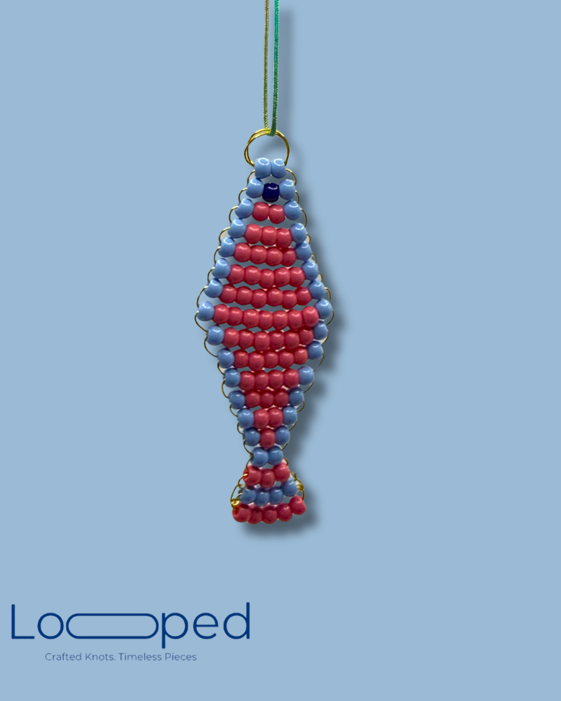 Fish Charm 4 – Blue Current