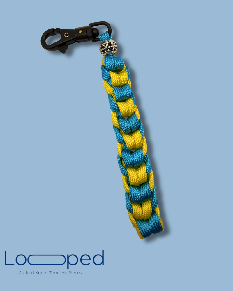 Kuwait Blue Keychain