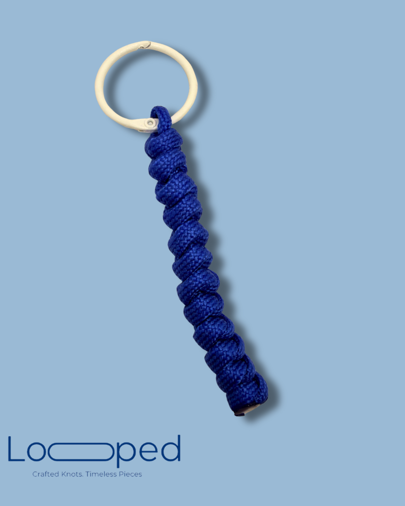 Ocean Blue Classic Keychain