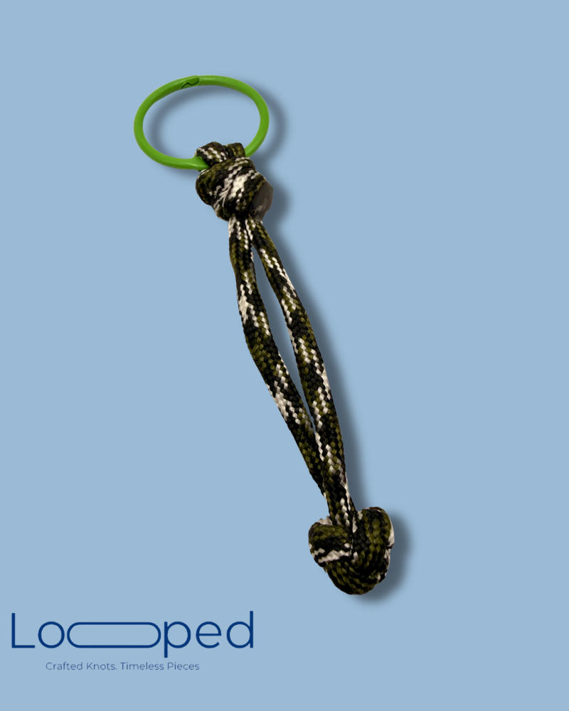Forest Knot Keychain