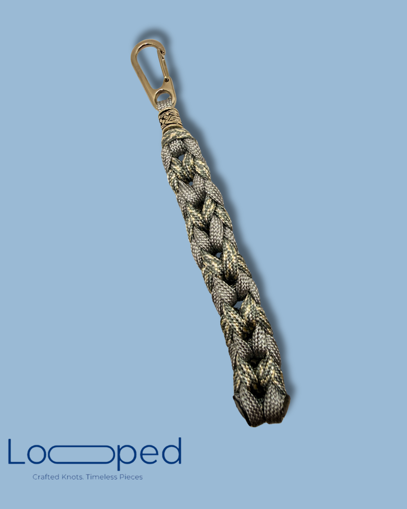 Coastal Braid Keychain