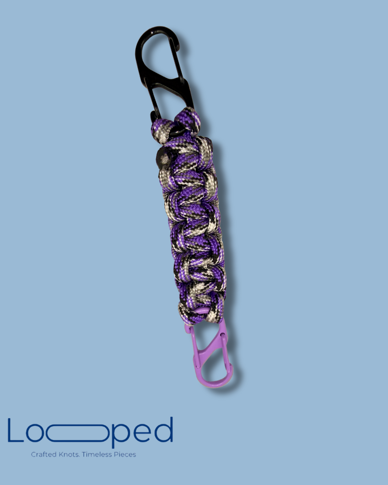 Lavender Bloom Keychain