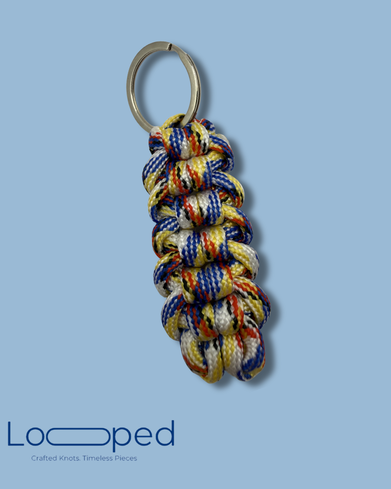 Coastal Knot Keychain