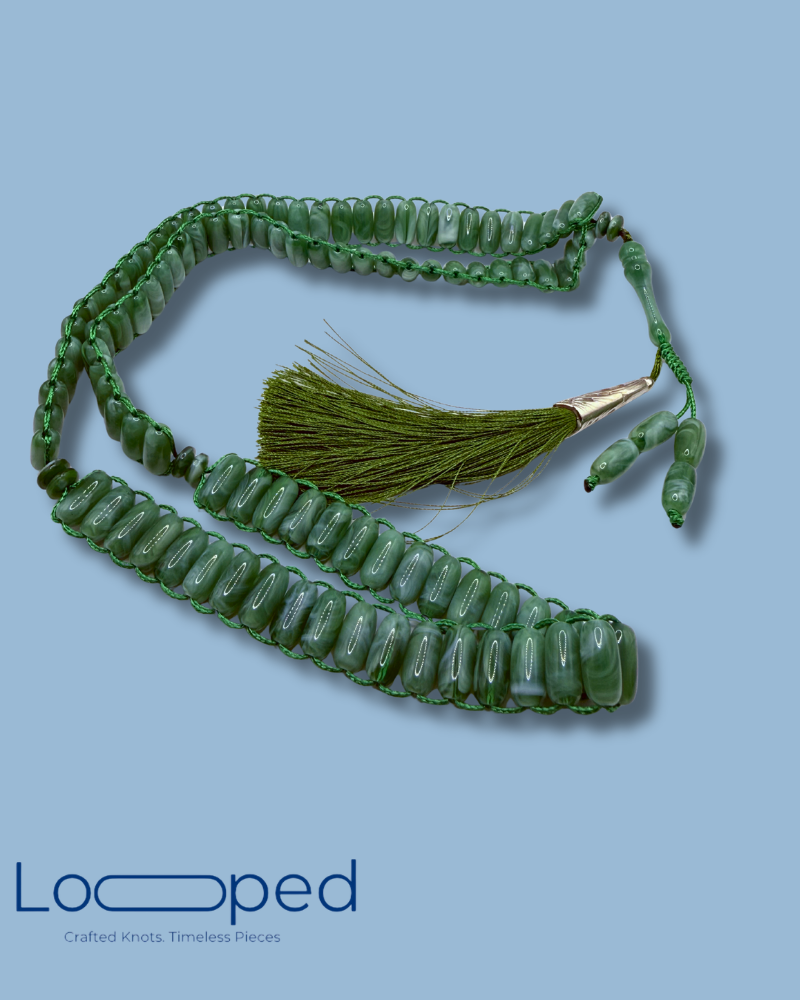 Emerald Prestige Collection – 99 Bead Misbah