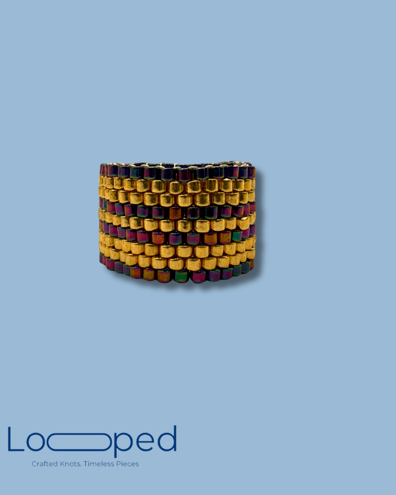Golden Mirage Ring