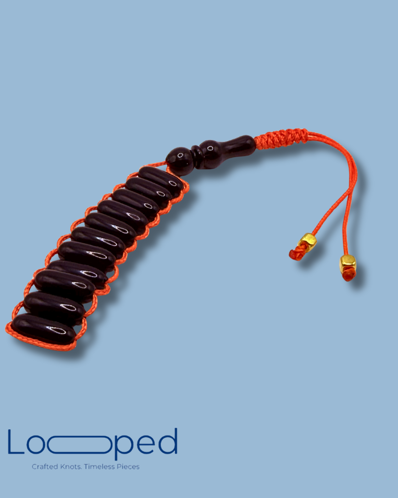 Crimson Edge Collection – 11 Bead Misbah