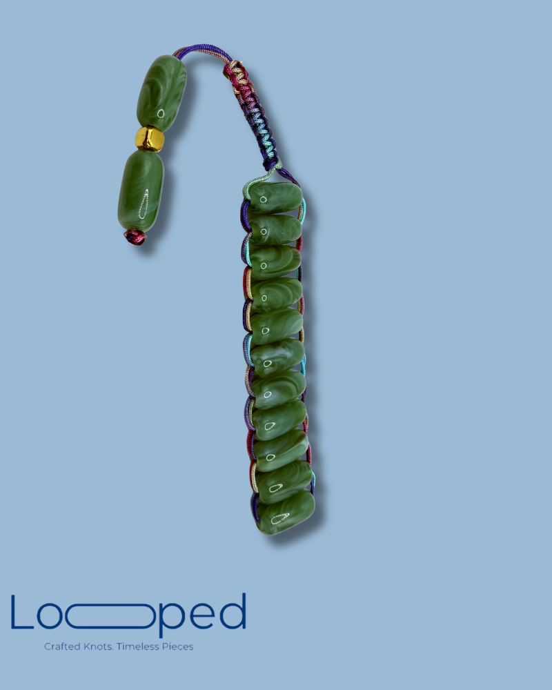Emerald Wave Collection – 11 Bead Misbah