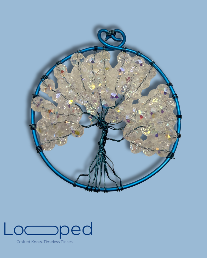 Tree of Life Charm 5 – Crystal Serenity