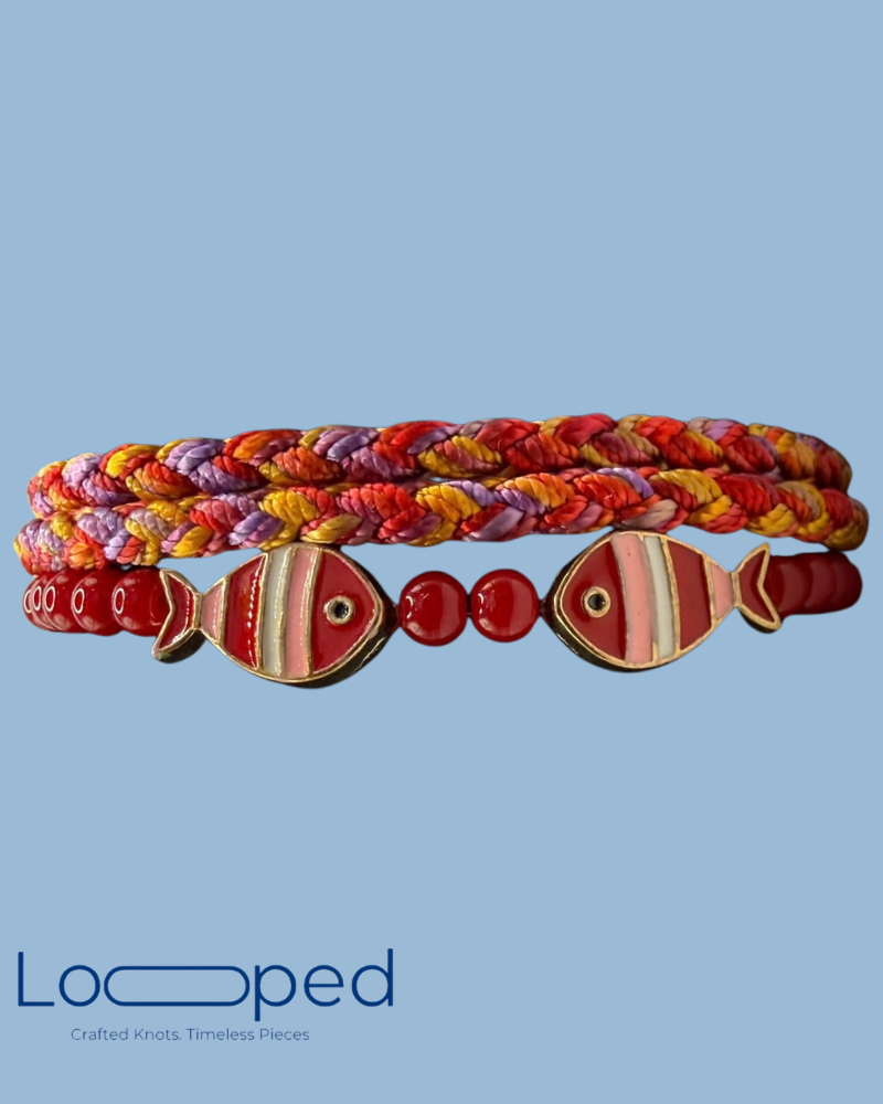 Coral Catch Bracelet