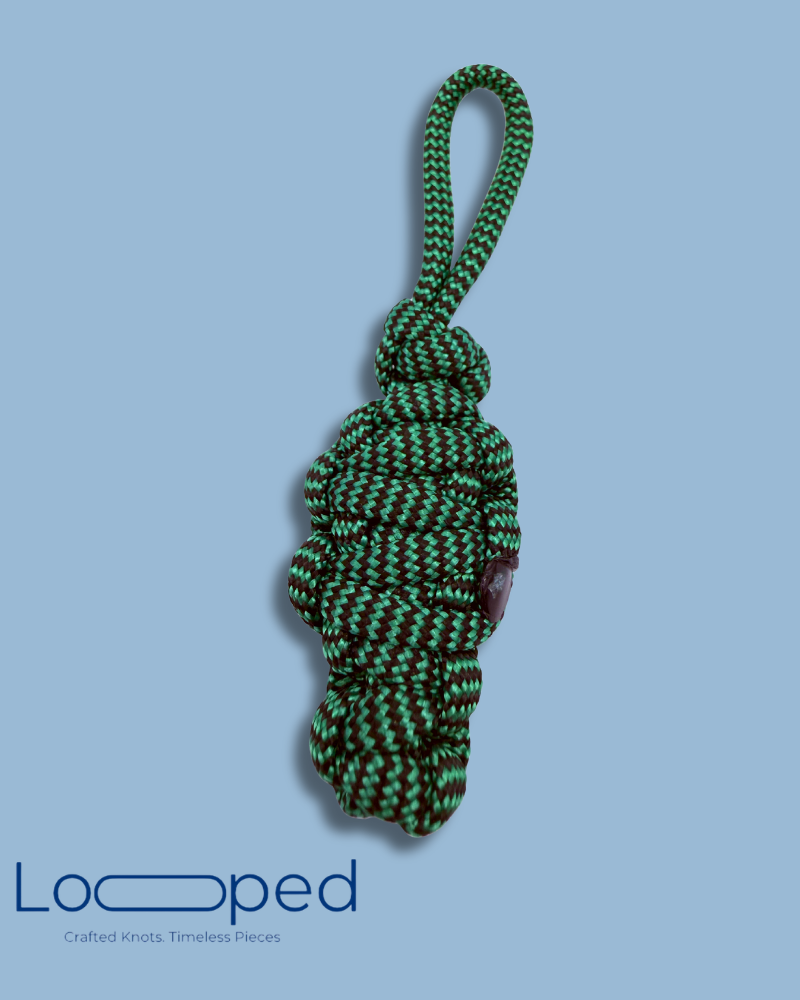 Emerald Current Keychain